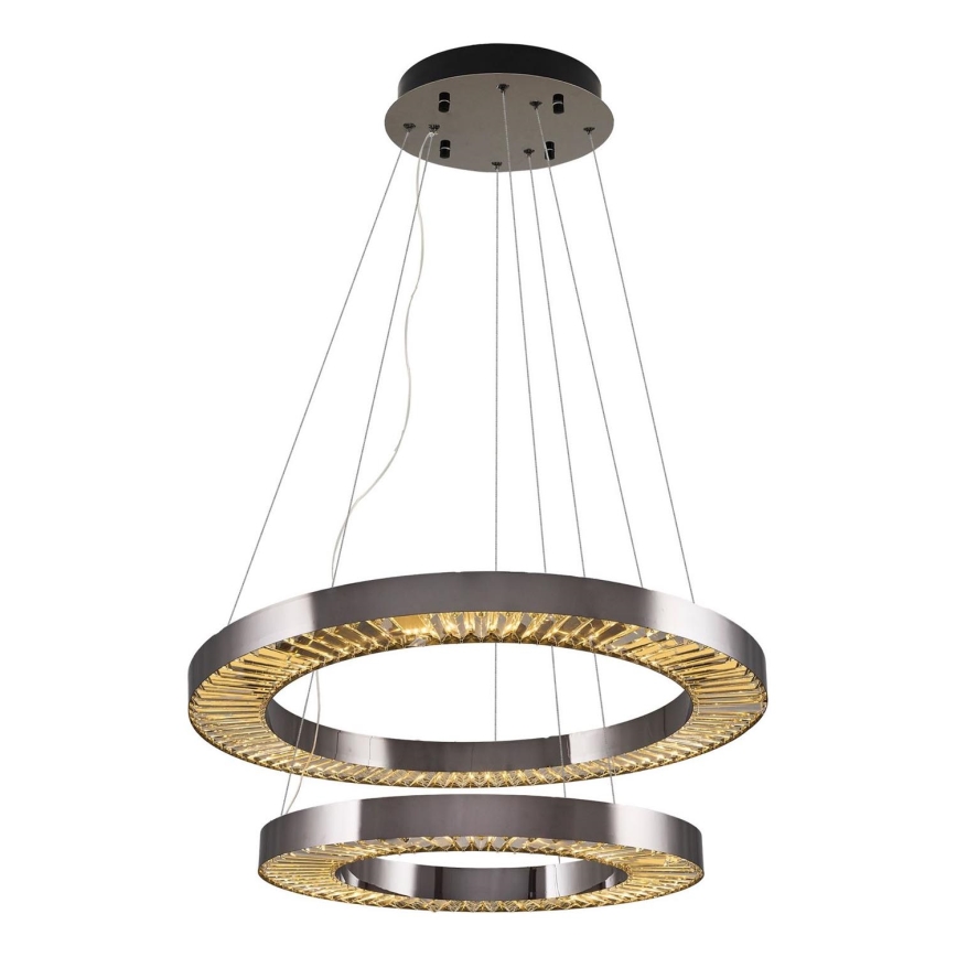 LED pendellampa JESI LED/140W/230V 3000K 100 cm silver