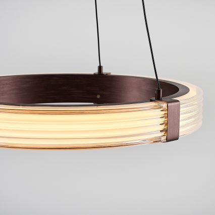 LED Pendellampa JESI LED/2W/230V 3000K brun