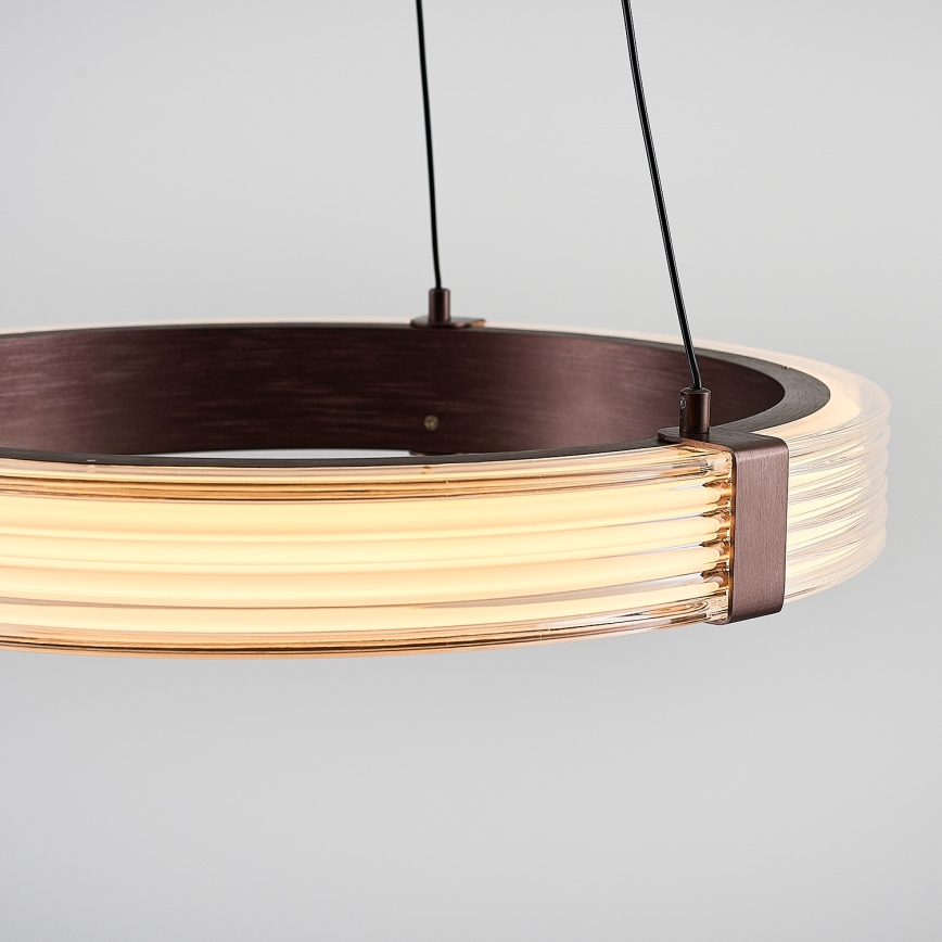 LED Pendellampa JESI LED/2W/230V 3000K brun