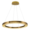 LED Pendellampa JESI LED/90W/230V 3000K diameter 100 cm brons