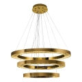 LED Pendellampa JESI LED/99W/230V 3000K Ø 100 cm Brons