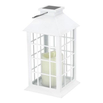 LED Pendellampa med solceller LED/0,02W/1,2V 2700K IP44 vit