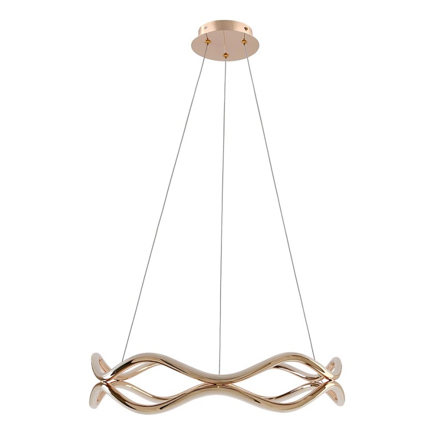LED-Pendellampa VAVE LED/28W/230V rosé guld