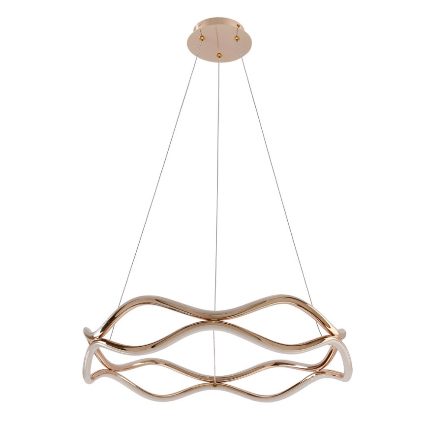 LED-Pendellampa VAVE LED/28W/230V rosé guld