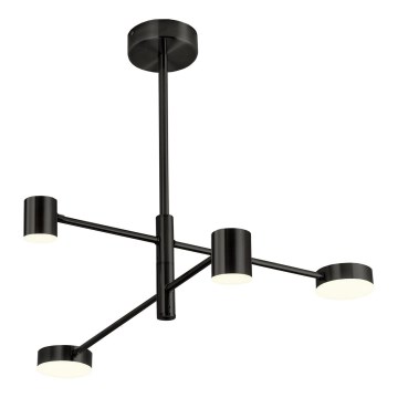 LED pendelljuskrona LED/24W/230V 3000K svart