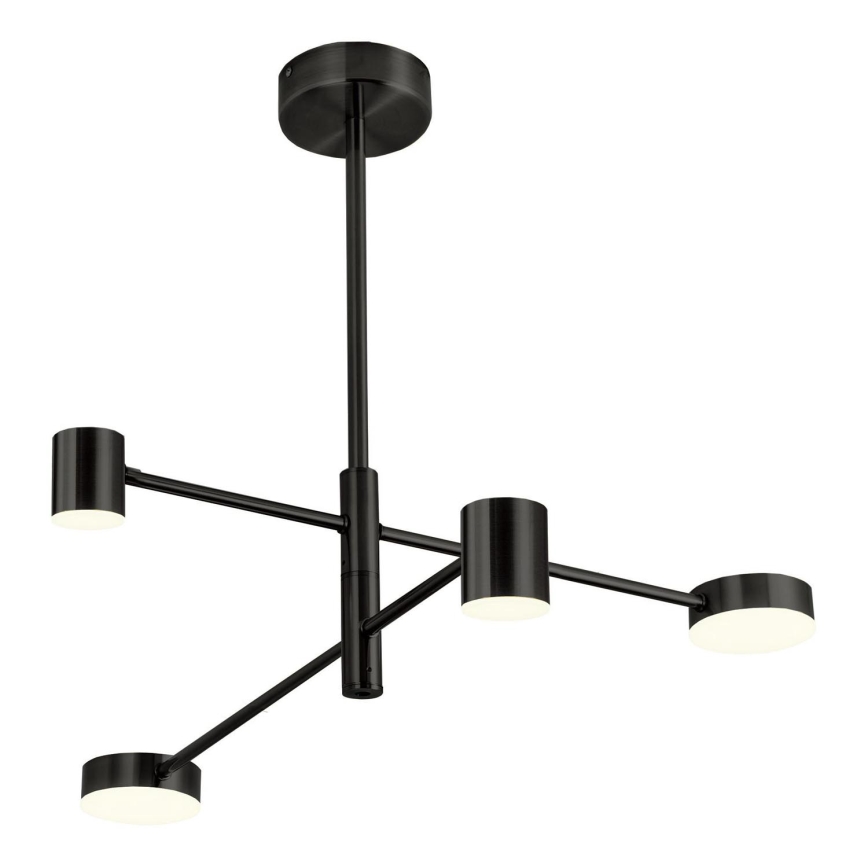 LED pendelljuskrona LED/24W/230V 3000K svart