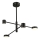 LED pendelljuskrona LED/24W/230V 3000K svart