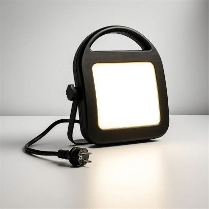 LED-reflektor LED/40W/230V 4000K IP44 svart