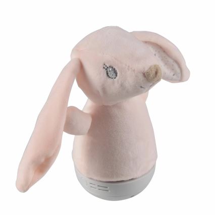 LED RGB Barnnattlampa med melodi 3xAAA/5V kanin