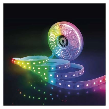LED RGB+CCT Dimbar remsa GOSMART LED/11W/230V 2 m 2700-6500K IP44 Wi-Fi + fjärrkontroll