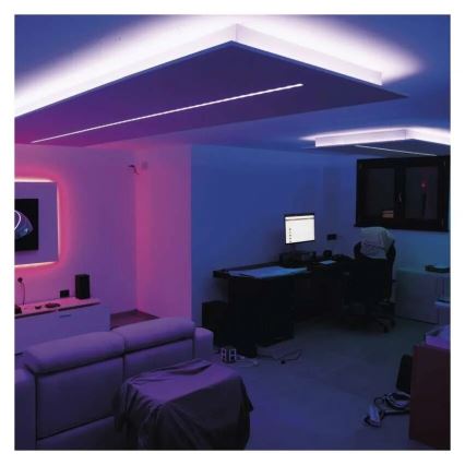 LED RGB+CCT Dimbar remsa GOSMART LED/21W/230V 5 m 2700-6500K IP44 Wi-Fi + fjärrkontroll