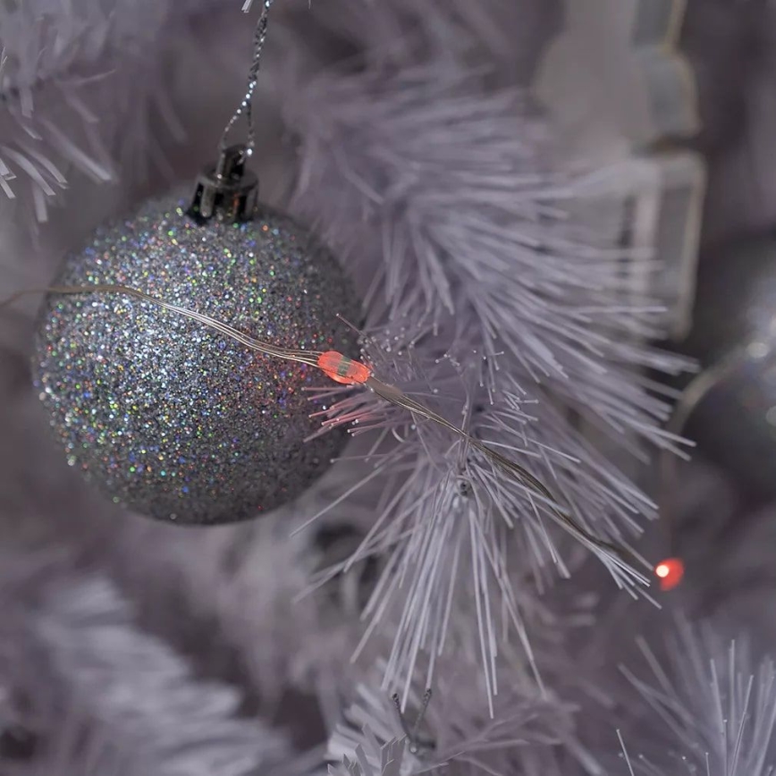 LED RGB Christmas ljusreglerad chain 200xLED/29 funktioner 20,4m