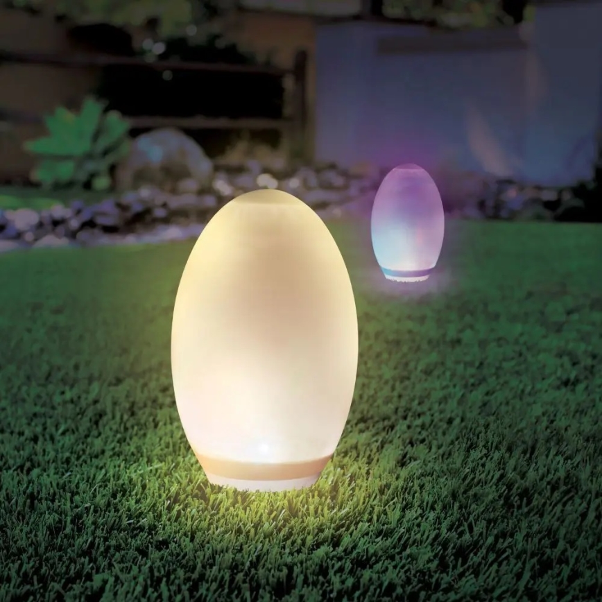 LED RGB Dekorativ solcell lampa 0,2W/1xAA IP44 500 mAh