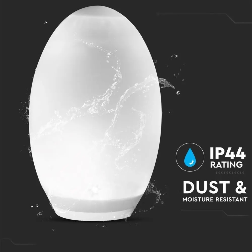 LED RGB dekorativ sollampa 0,2W/1xAA IP44