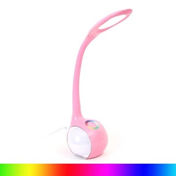 LED RGB Dimbar Bordslampa LED/7W/230V rosa