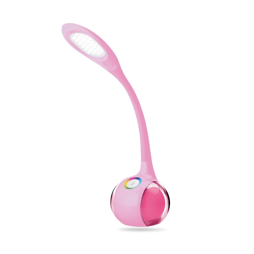 LED RGB Dimbar Bordslampa LED/7W/230V rosa