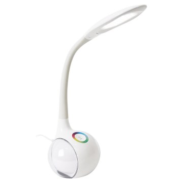 LED RGB Dimbar Bordslampa LED/7W/230V vit
