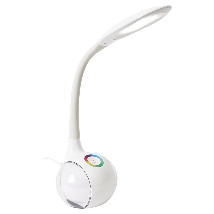 LED RGB Dimbar Bordslampa LED/7W/230V vit