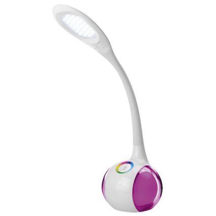 LED RGB Dimbar Bordslampa LED/7W/230V vit