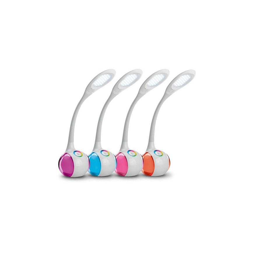 LED RGB Dimbar Bordslampa LED/7W/230V vit