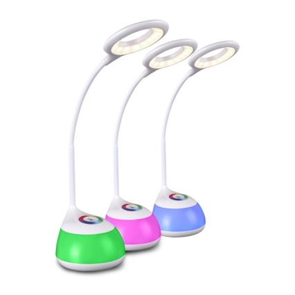 LED RGB Dimbar bordslampa med touch GALACTIC LED/5W/230V