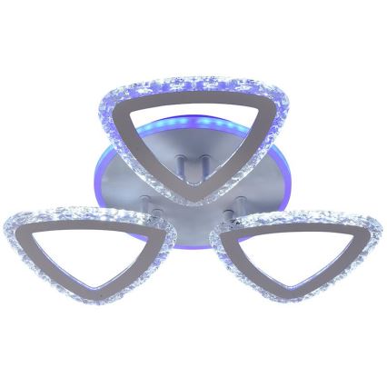 LED RGB dimbar fäst ljuskrona LED/45W/230V 3000-6500K + fjärrkontroll