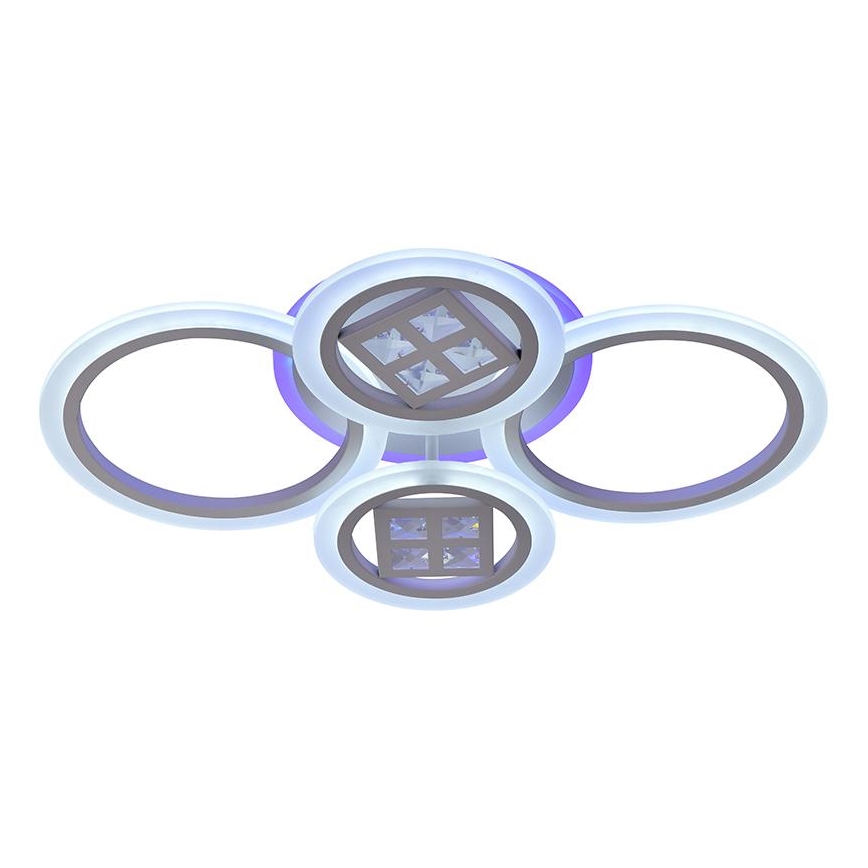 LED RGB dimbar fäst ljuskrona LED/50W/230V 3000-6500K + fjärrkontroll