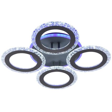 LED RGB dimbar fäst ljuskrona LED/55W/230V 3000-6500K + fjärrkontroll