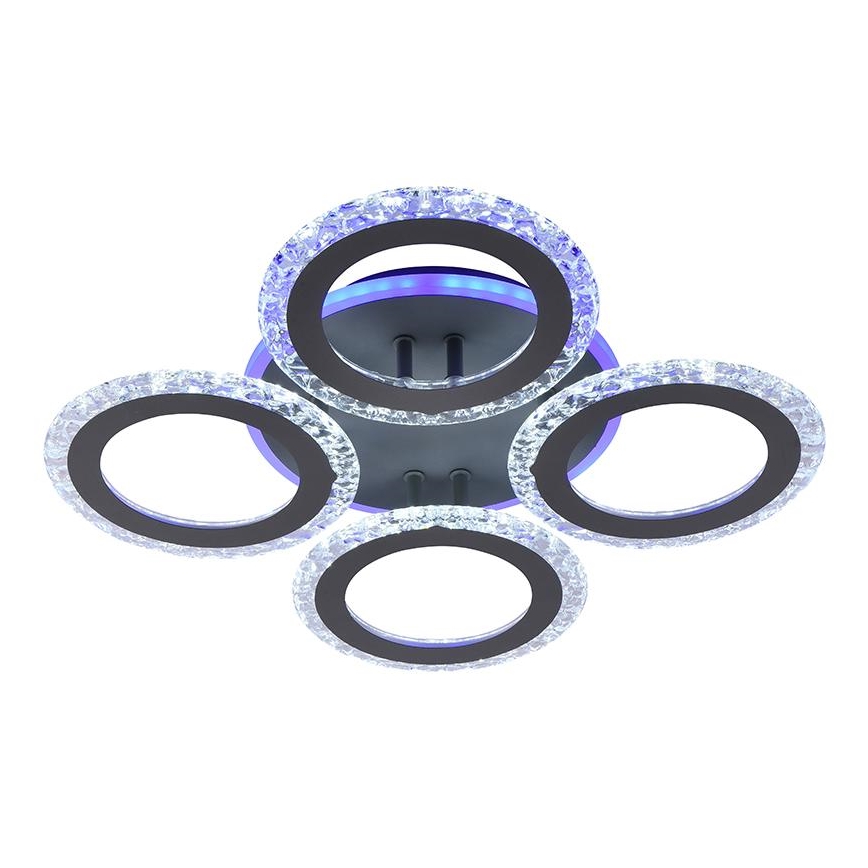 LED RGB dimbar fäst ljuskrona LED/55W/230V 3000-6500K + fjärrkontroll