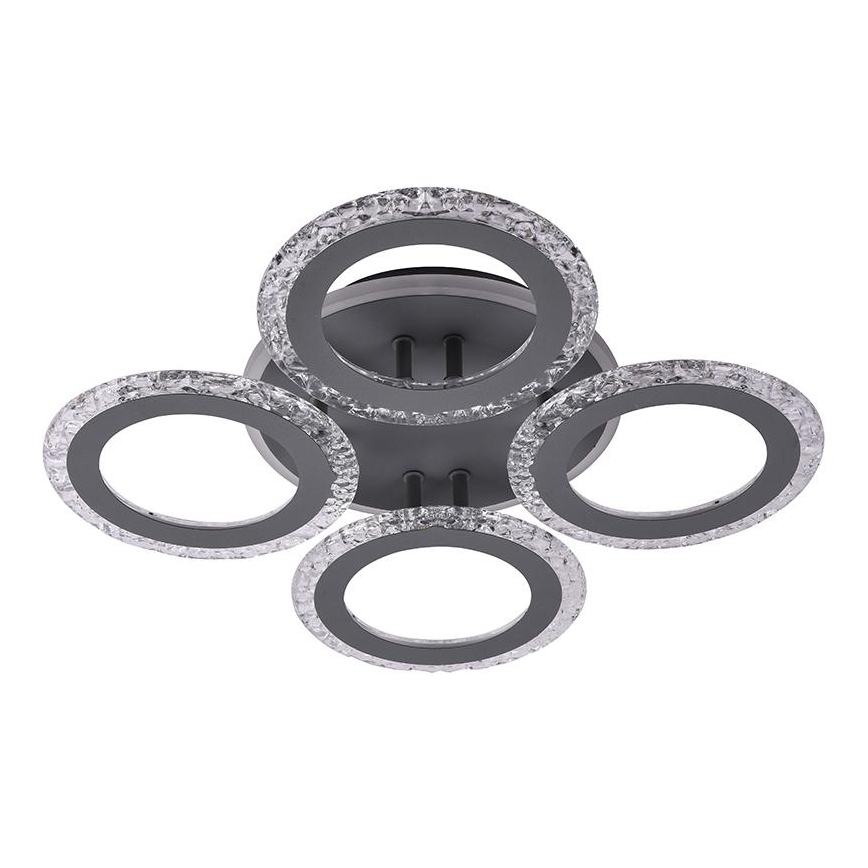 LED RGB dimbar fäst ljuskrona LED/55W/230V 3000-6500K + fjärrkontroll