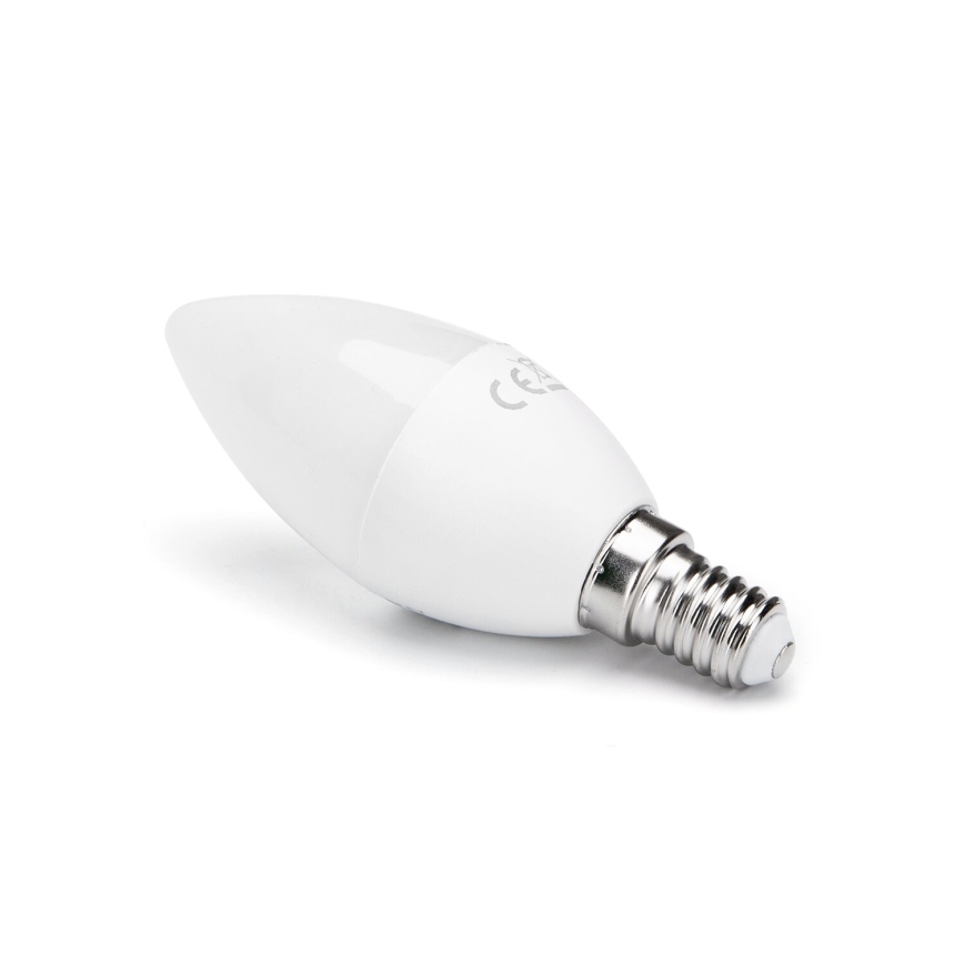 LED RGB dimbar glödlampa E14/4,8W/230V 3000K + fjärrkontroll - Aigostar