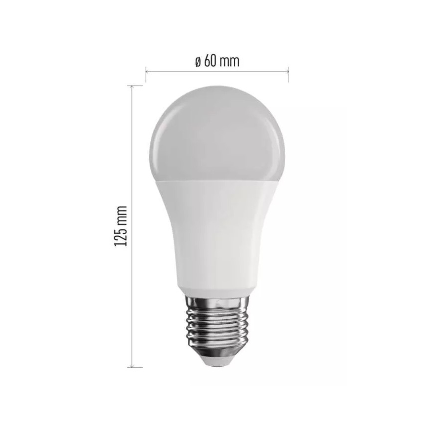 LED RGB dimbar glödlampa GoSmart A60 E27/11W/230V 2700-6500K Tuya