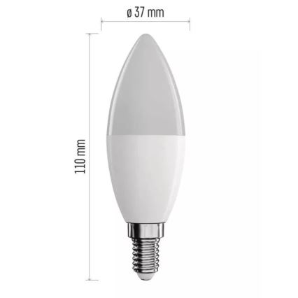 LED RGB dimbar glödlampa GoSmart E14/4,8W/230V 2700-6500K Tuya