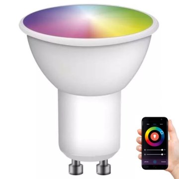LED RGB dimbar glödlampa GoSmart MR16 GU10/4,8W/230V 2700-6500K Tuya