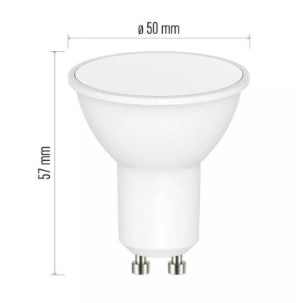 LED RGB dimbar glödlampa GoSmart MR16 GU10/4,8W/230V 2700-6500K Tuya