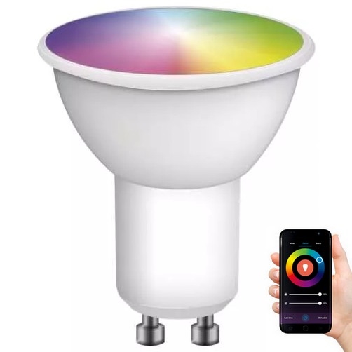 LED RGB dimbar glödlampa GoSmart MR16 GU10/4,8W/230V 2700-6500K Wi-Fi Tuya