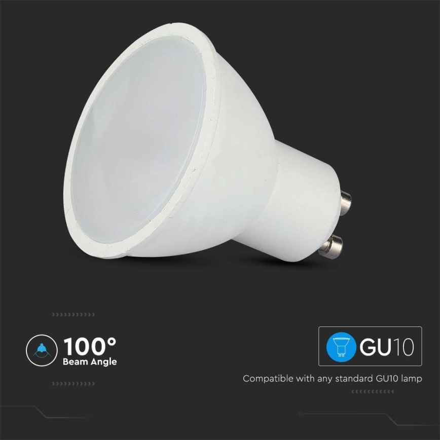 LED RGB dimbar glödlampa GU10/4,8W/230V 3000K + fjärrkontroll