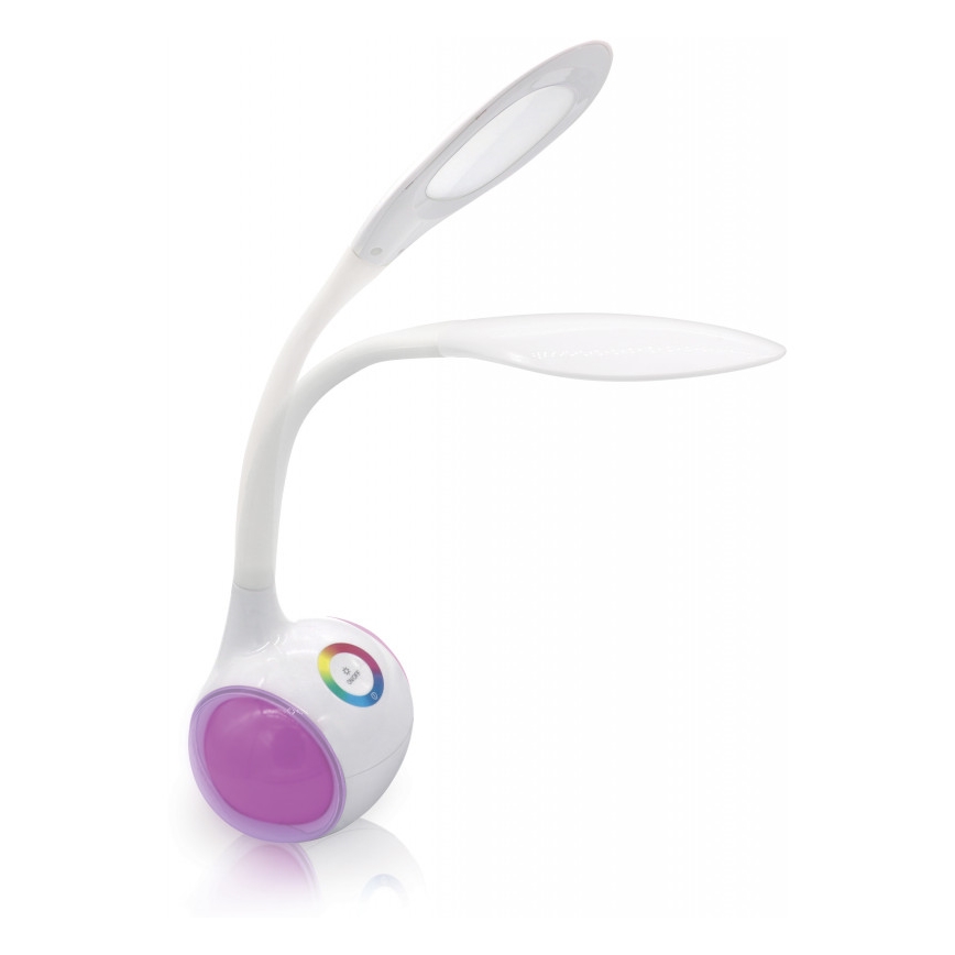 LED RGB Dimbar Laddningsbar Bordslampa LED/7W/5V
