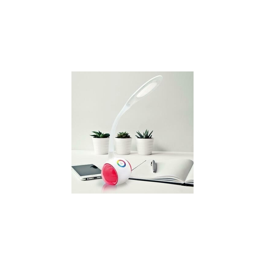 LED RGB Dimbar Laddningsbar Bordslampa LED/7W/5V