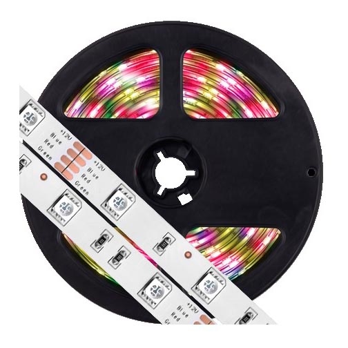 LED RGB Dimbar ljusslinga 5m LED/7,2W/12V IP65