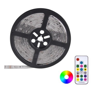 LED RGB Dimbar ljusslinga MAGIC 2 m LED/12W/230V + Fjärrstyrd