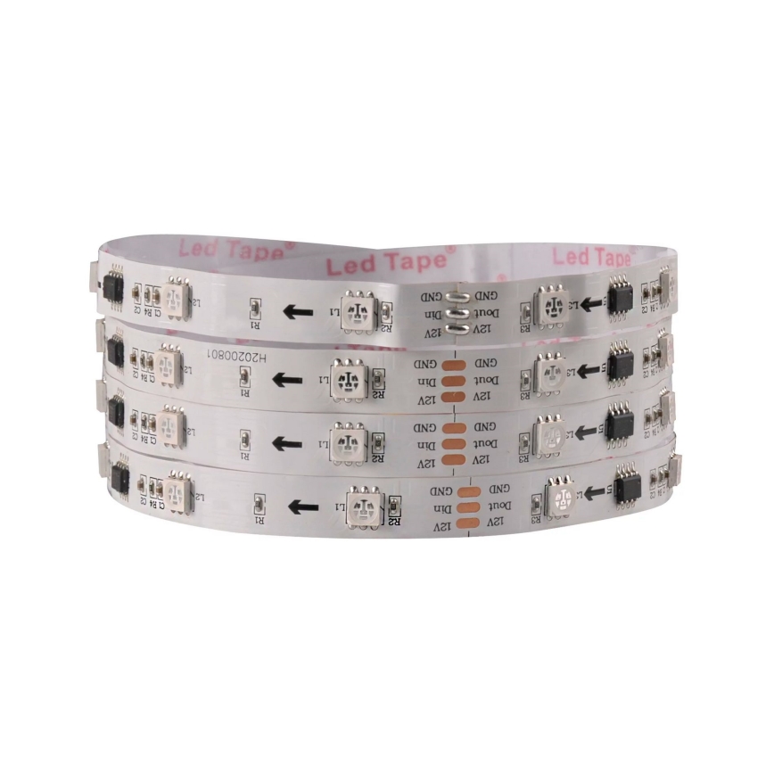 LED RGB Dimbar ljusslinga MAGIC 2 m LED/12W/230V + Fjärrstyrd