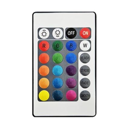 LED RGB Dimbar remsa LED/6W/5V USB 2 m + fjärrkontroll