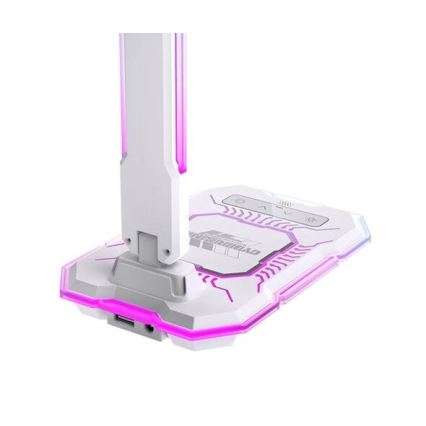 LED RGB Dimbar uppladdningsbar touch bordslampa med trådlös laddning LED/7,5W/5V 2700-5300K vit