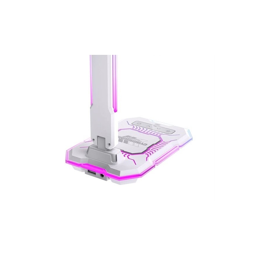 LED RGB Dimbar uppladdningsbar touch bordslampa med trådlös laddning LED/7,5W/5V 2700-5300K vit