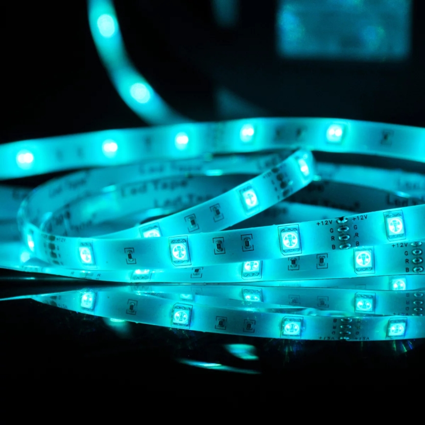 LED RGB Dimbar utomhus ljusslinga 5m LED/14W/12V IP65
