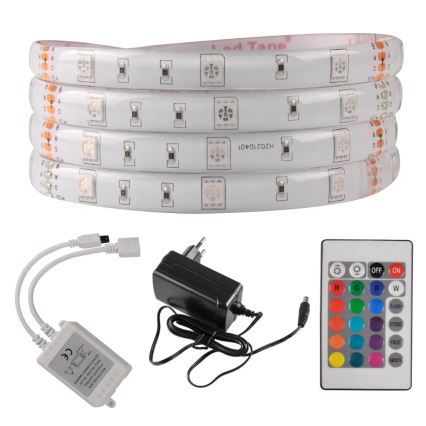 LED RGB Dimbar utomhus ljusslinga 5m LED/14W/12V IP65