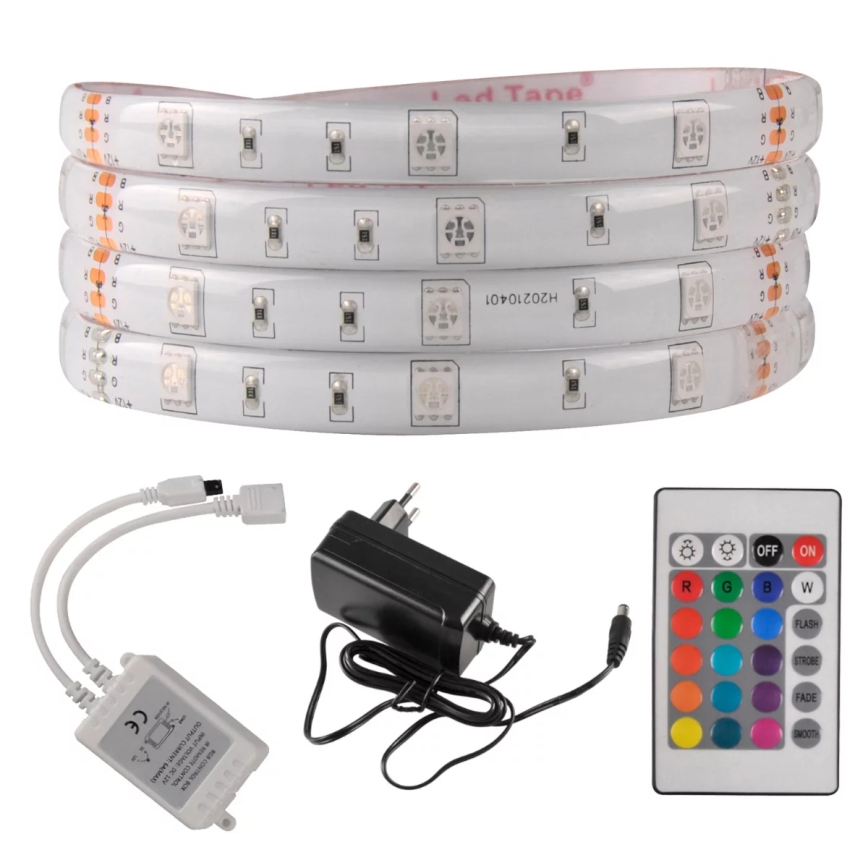 LED RGB Dimbar utomhus ljusslinga 5m LED/14W/12V IP65