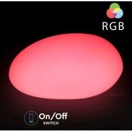LED RGB Dimbar Utomhuslampa LED/1W/230V 28cm IP67 + Fjärrstyrd