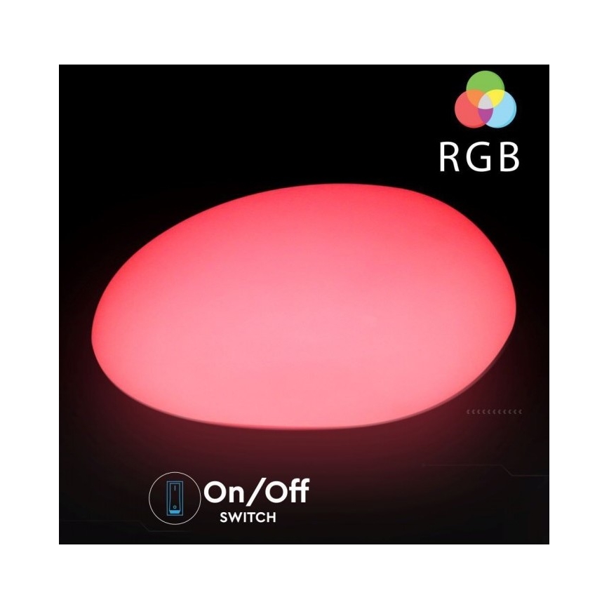 LED RGB Dimbar Utomhuslampa LED/1W/230V 28cm IP67 + Fjärrstyrd